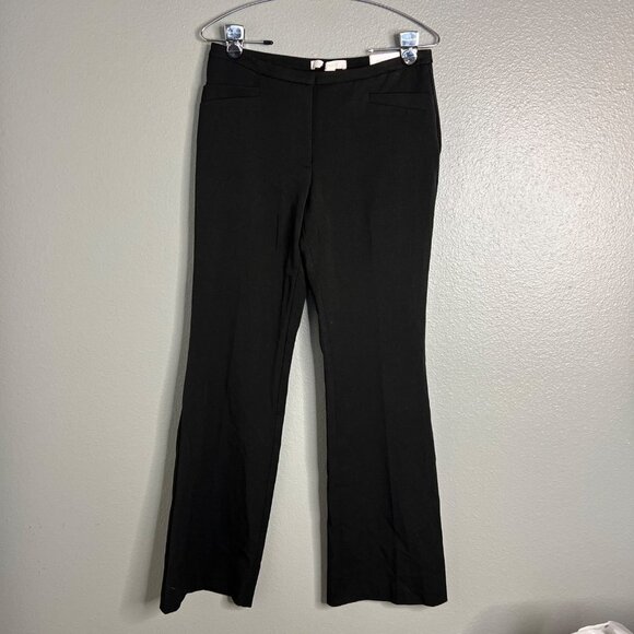 NWT Chico's Ultimate Fit Metro Wide Leg Trouser Dress Pants Black 00 US Size‎ 2 - Picture 3 of 9